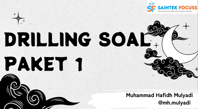 SaintekFocuss's tweet photo. [Drilling Soal SNBT]

Substest               : Penalaran Umum
Jumlah Soal         : 15 Soal

-Jangan lupa berbagi dengan Retweet ya😇- https://t.co/RQWLUPCfBy