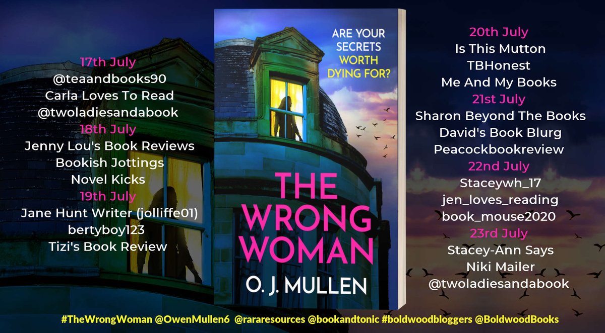 rararesources's tweet photo. 'Dark and eerie crime thriller' says @McclintonJenny about #TheWrongWoman by @OwenMullen6 https://t.co/8qEmTuejUe @BoldwoodBooks https://t.co/BxCj5lKLjk