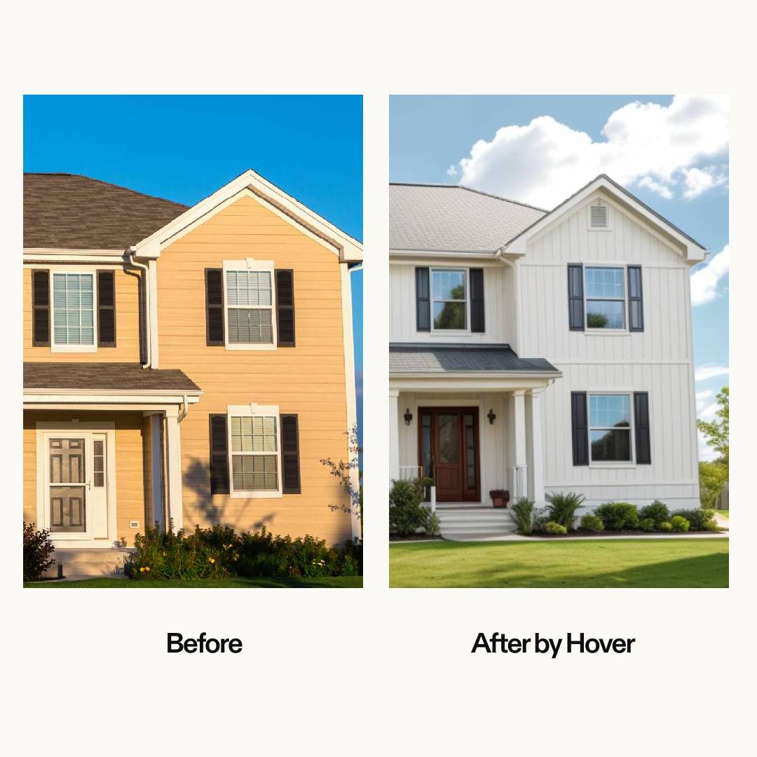 From simple makeovers to major restoration projects, home makeovers get done faster with the help of Hover Design Studio.

Unlock the possibilities of your client’s home with Hover: bit.ly/HOVER-Customiz…

---
#contractors #homeimprovement #homerenovation #homebuilders