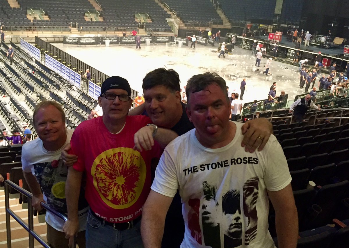 FergusonKent's tweet photo. @renifanpage Four old Canadian Roses fans leaving Madison Square Gardens NYC 2016. https://t.co/MsVIloV9hS