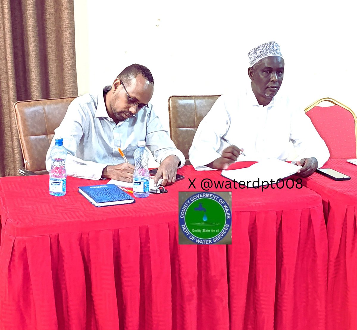 waterdpt008's tweet photo. we had a fruitful meeting with WESCOORD partners. During the meeting, partners showcased their impressive achievements in the water sector, including borehole drilling, rehabilitation, equipping, piping, water works, fuel donation to the BRT &amp; the development of the M-Water app. https://t.co/CNiT3O9uta