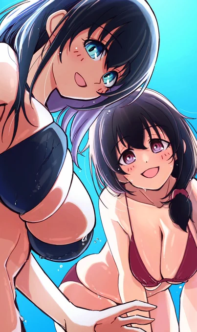 鷺沢文香さんと… 藤原肇ちゃんと一緒に海に行って……膝枕されながらウトウトしたいだけの人生でした………… 