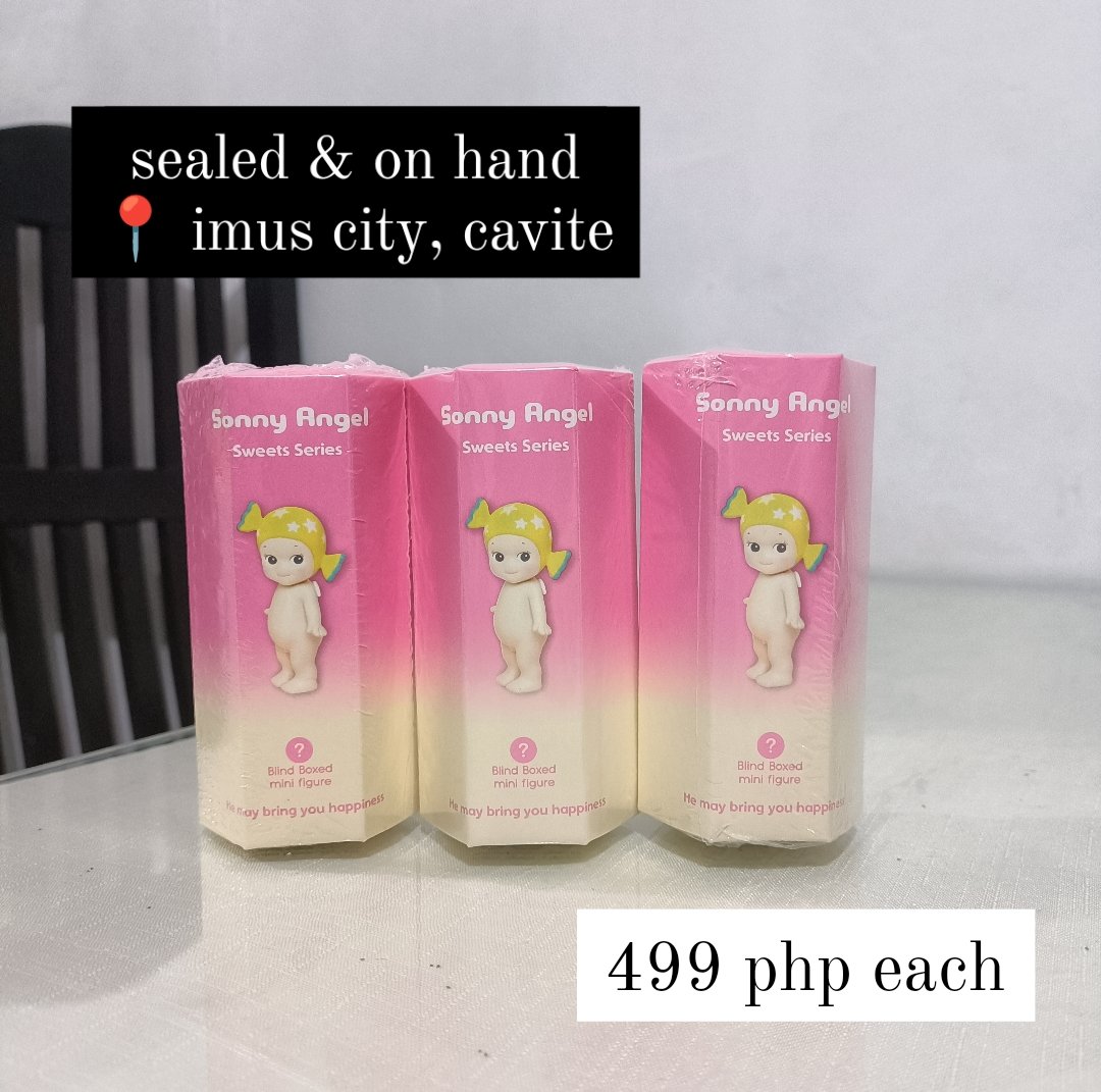 mondaycrumbs's tweet photo. completely sealed &amp; on hand!

wts lfb sonny angel
prices on each photo!

fruit series
sweet series
flower series (regular)
flower gift series
happy birthday bear series
christmas ornament 2023

loc: Imus City, Cavite
mod: jnt 
payo only~ https://t.co/wmgvY7lTcV