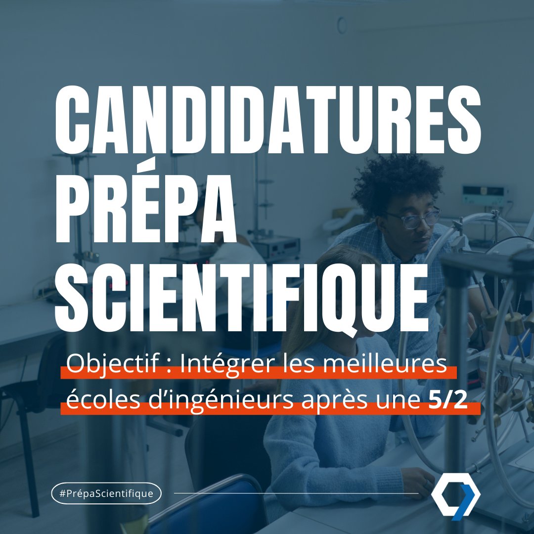 ipesup's tweet photo. Les candidatures en Prépa Scientifique pour une 5/2 chez Ipesup sont ouvertes !

Intégrer #Ipesup en classe de 5/2 est la garantie pour les élèves d'obtenir un regard et une approche différente de leur année de Spé et de leurs objectifs lors des concours.

https://t.co/IfcKyHzPhk https://t.co/14Jx2cd5uj