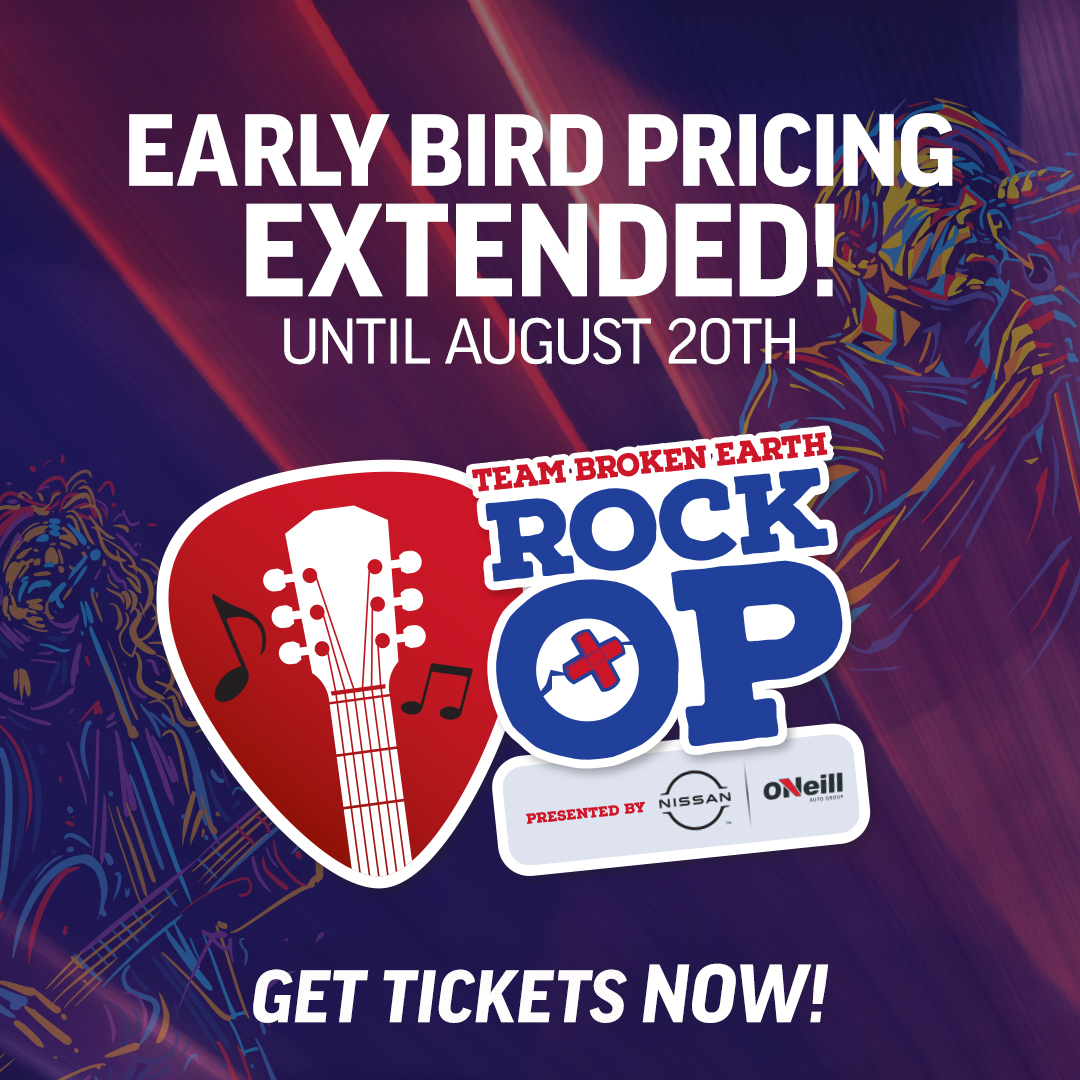 📣 ATTENTION: EARLY BIRD PRICING EXTENDED!! 📣
We're giving you more time to get a special deal on tickets to Rock OP 2024! But only until August 20th! Snag your tickets now before they’re gone and get ready to rock it for Team Broken Earth! 🤘🎉
gifttool.com/registrar/Show…