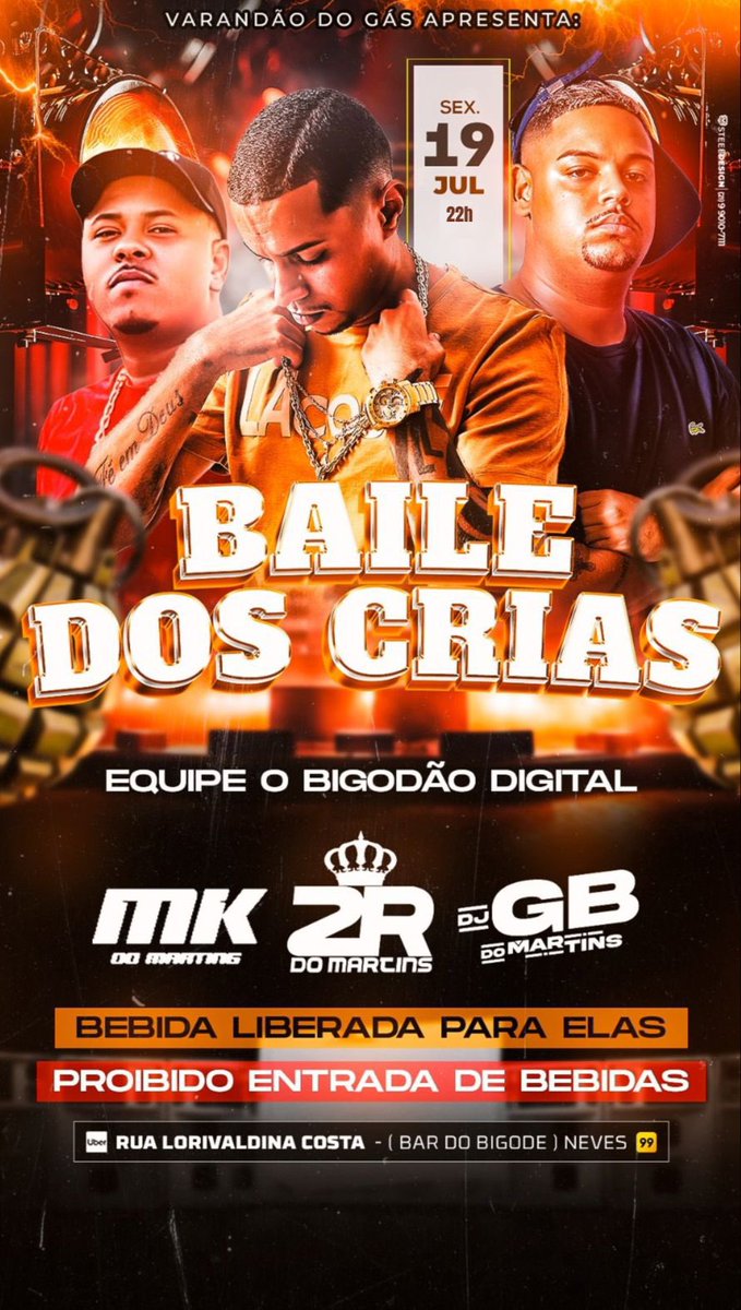 SEXTA FEIRA É PELO MARTINS 

BEBIDA LIBERADA PRA ELAS 🔥🇨🇱