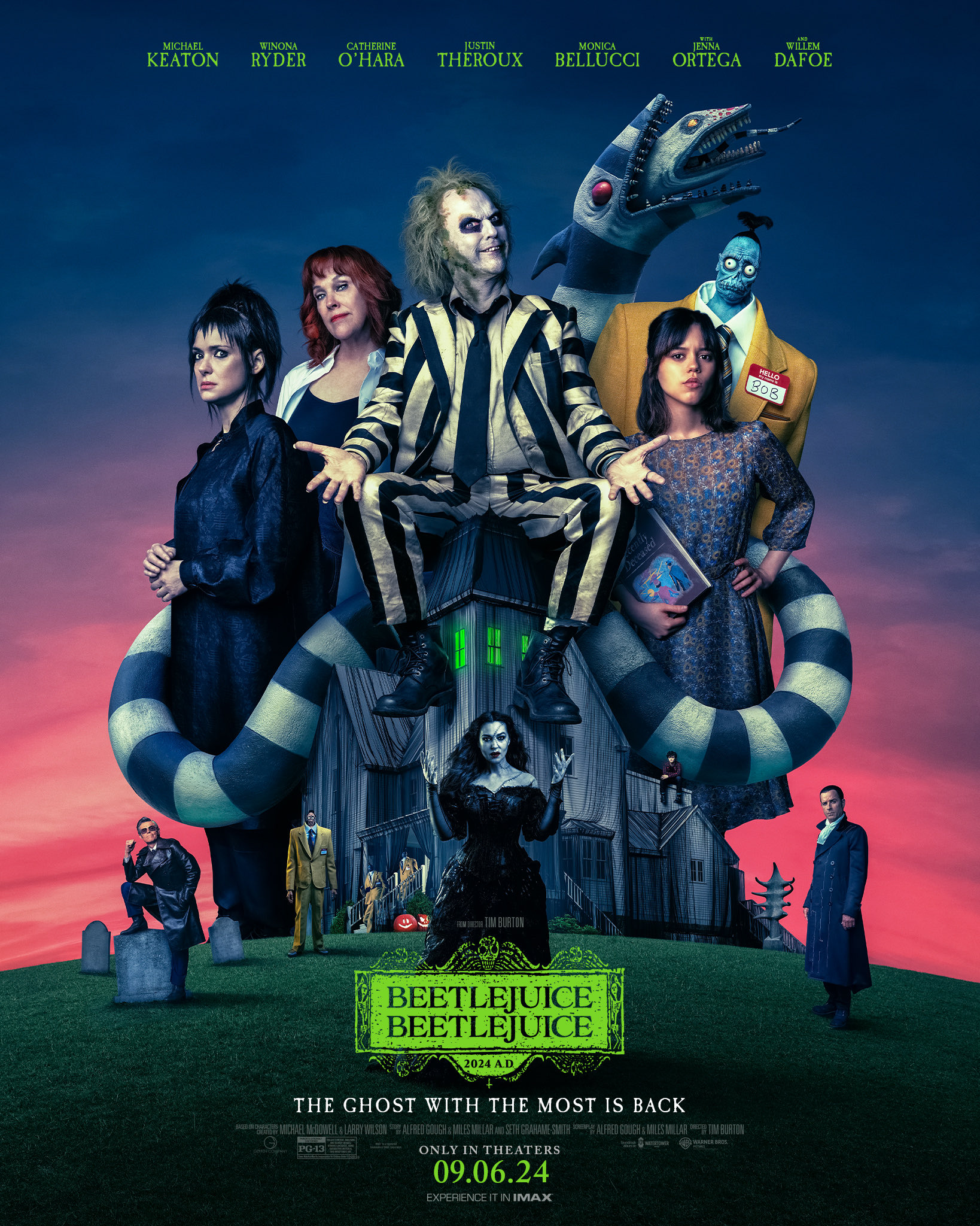 The Hollywood Handle on X: &ldquo;New poster for &lsquo;BEETLEJUICE 2 