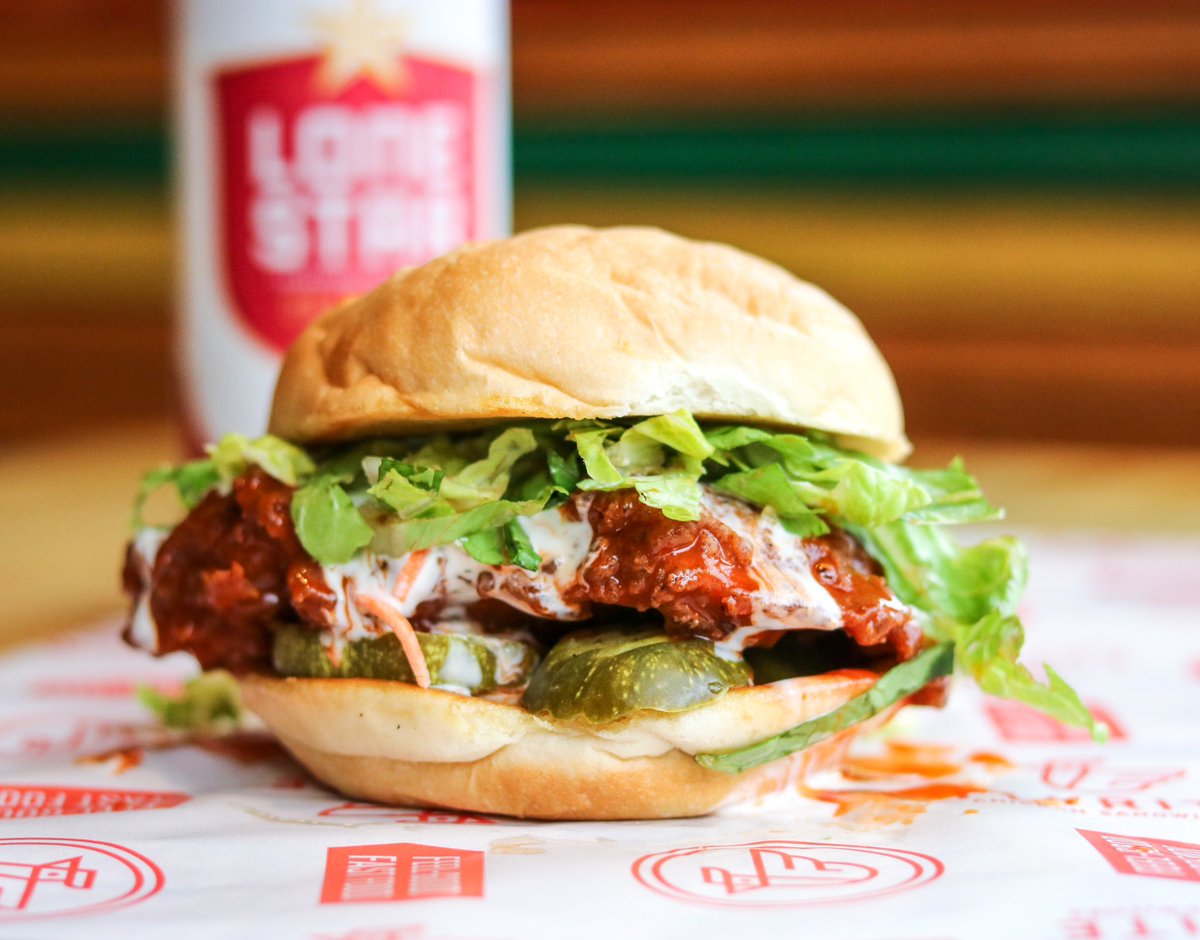BACK BY POPULAR DEMAND 📢

Everyone’s favorite sandwich is back on a regular bun! Fly by for The Buffalo Chicken Sandwich this week.