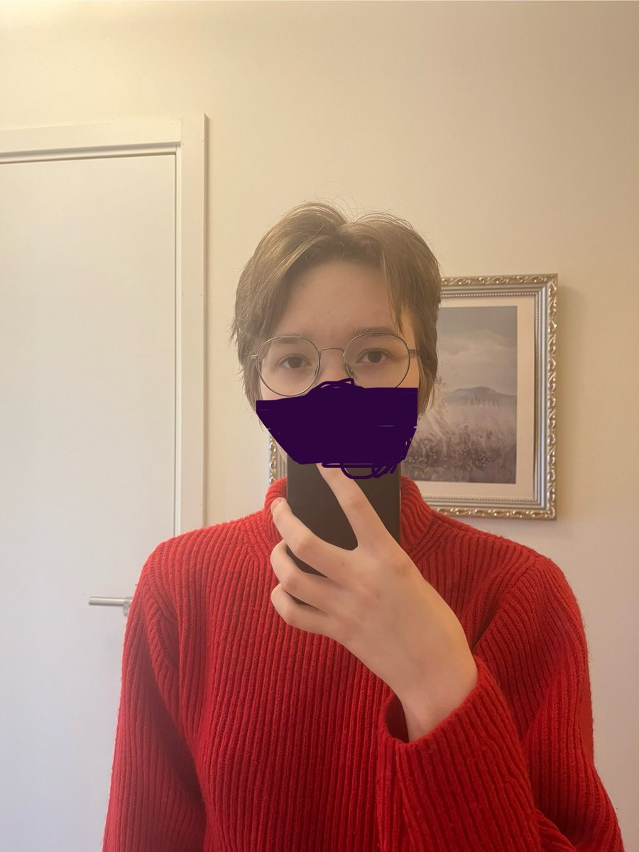 miniMunken_'s tweet photo. I DO NOT understand the Grian allegations, I do not look like him in the slightest. I put on my red sweater just for this https://t.co/8c5tK5D2Vi