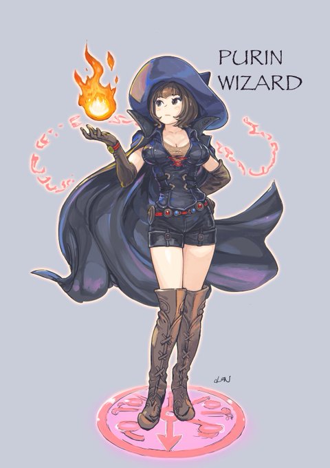 PURIN WIZARD. -the Sword of KISHI MIEKO- 