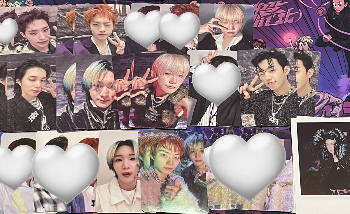 cheriewsn's tweet photo. - 更新 -

譲｜画像のもの

求���ギホ 同種、異種も検討します🙆🏻‍♀️

P1Harmony ピーワン Killin' It 때깔 トレカ 交換 whoop Japan 特典 https://t.co/tBFBJrVcmg