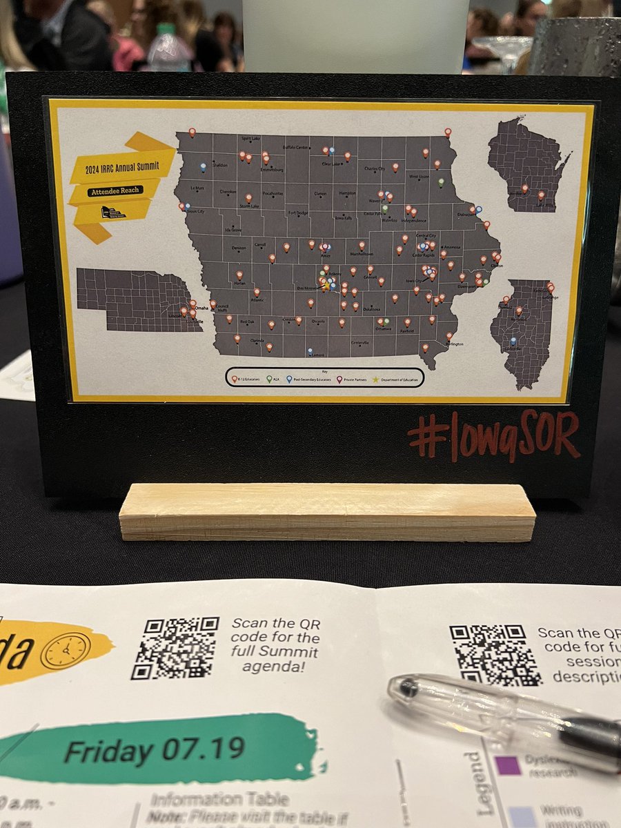 Iowa Science of Reading Summit with educators from all around #IowaSOR