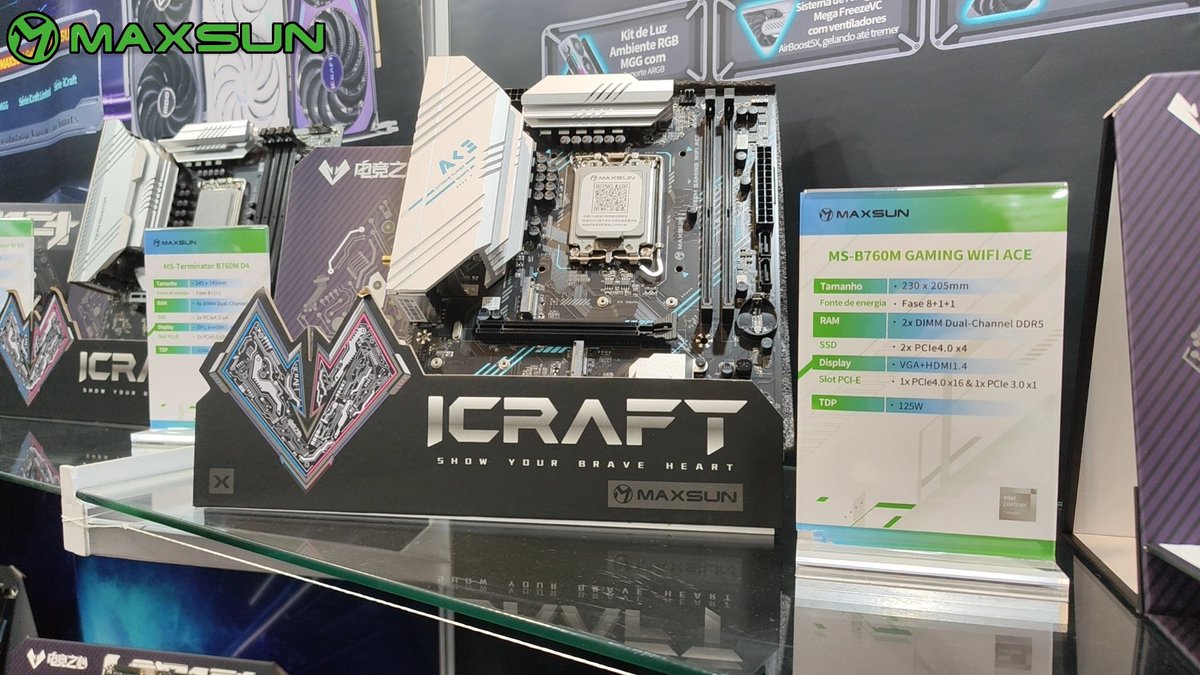 MaxsunOfficial's tweet photo. ๐ Why not mount the graphics card on the back of the motherboard? Check out our next-gen products at the Eletrolar Show 2024! Visit Maxsun at Booth 307C, Hall C to take a closer look at more of our products!
#Maxsun #EletrolarShow #MAXfuture https://t.co/DSDT4pAmhV