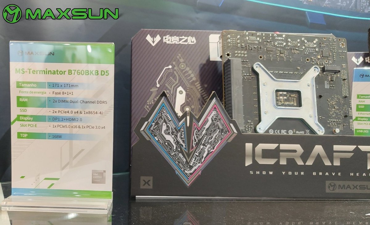 MaxsunOfficial's tweet photo. ๐ Why not mount the graphics card on the back of the motherboard? Check out our next-gen products at the Eletrolar Show 2024! Visit Maxsun at Booth 307C, Hall C to take a closer look at more of our products!
#Maxsun #EletrolarShow #MAXfuture https://t.co/DSDT4pAmhV