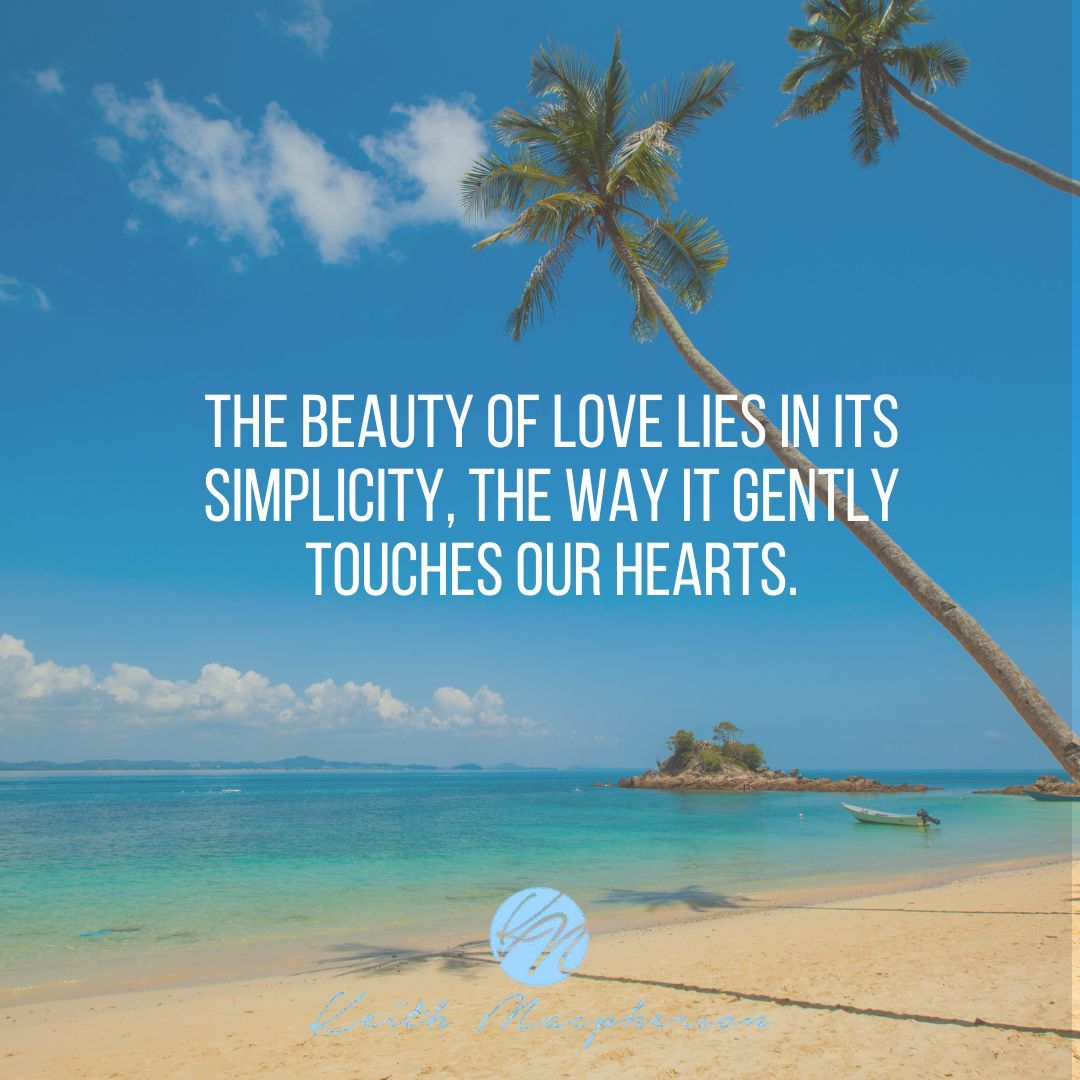 keithmmac's tweet image. The beauty of love lies in its simplicity, the way it gently touches our hearts. #SimpleLove #LoveTouchesHearts #BeautyInSimplicity #GentleLove