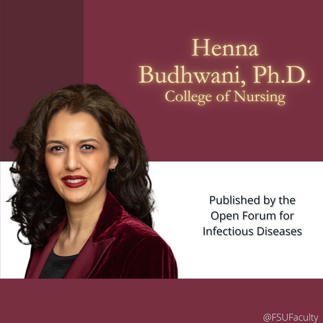 FSU Faculty (@fsufaculty) on Twitter photo Henna Budhwani, Ph.D., MPH at <a href="/FSUNursing/">FSU Nursing</a> co-authored โThe Impact of Missed Scheduled Visits on Health Outcomes Among Youth with HIV in Alabamaโ published by the Open Forum for Infectious Diseases. ๐ฅ๐ฆ
#FSU #FSUFaculty Henna Budhwani, Ph.D., MPH at <a href="/FSUNursing/">FSU Nursing</a> co-authored โThe Impact of Missed Scheduled Visits on Health Outcomes Among Youth with HIV in Alabamaโ published by the Open Forum for Infectious Diseases. ๐ฅ๐ฆ
#FSU #FSUFaculty