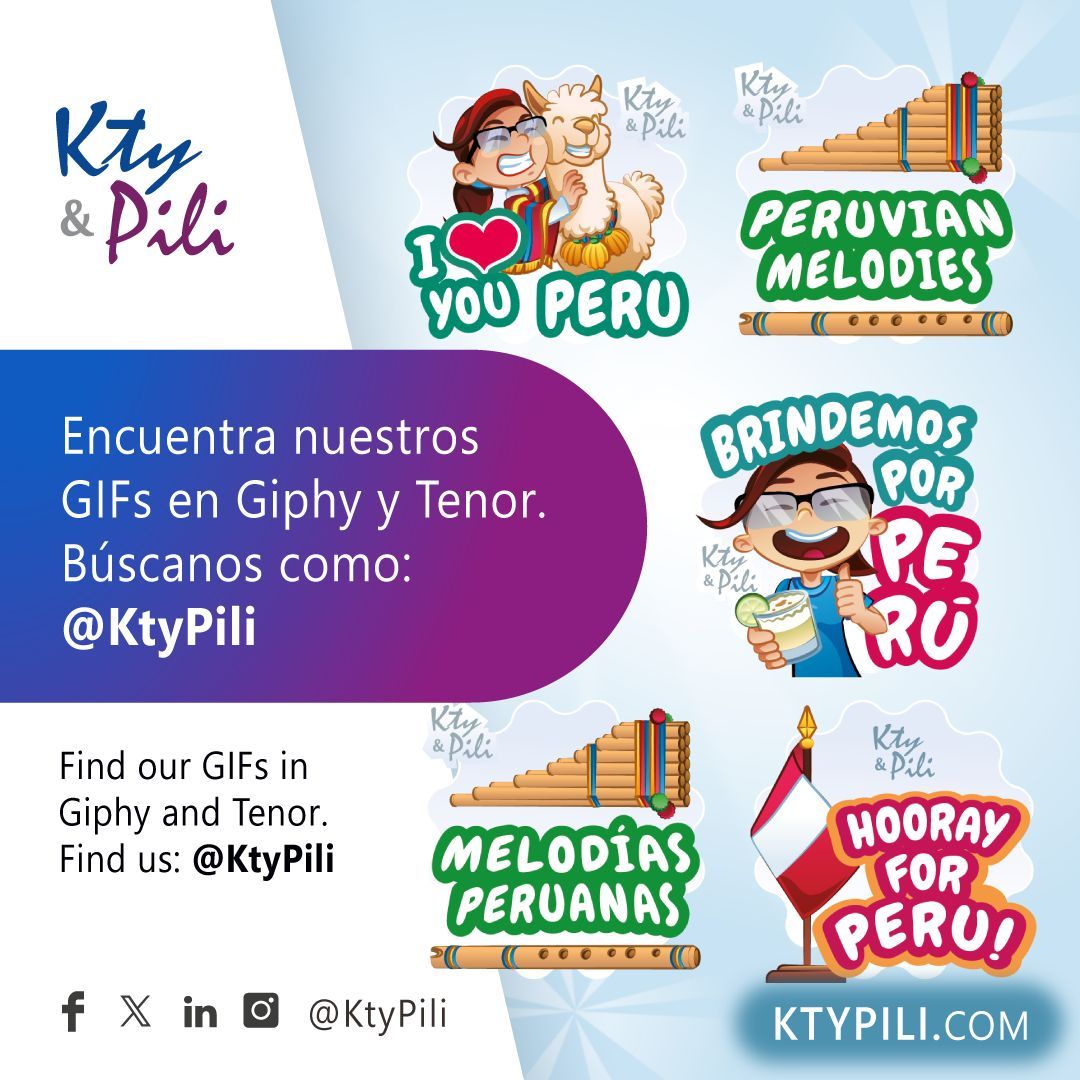 🇵🇪🎉 ¡Celebra las fiestas patrias en Perú con nuestros GIFs! 🎉🇵🇪
‍👨‍👩‍👧‍👦❤️  Comparte el encanto de Perú.  ✨

#FiestasPatrias #PerúEsMaravilloso #VenYDescubrePerú #GIFs #FelicesFiestas #FelicesFiestasPatrias #DíaDeLaIndependencia #OrgulloPeruano #VivaElPerú #Perú #Feliz28 #Felices