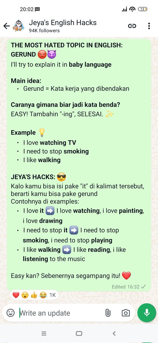 Jeya • English Hacks tweet media