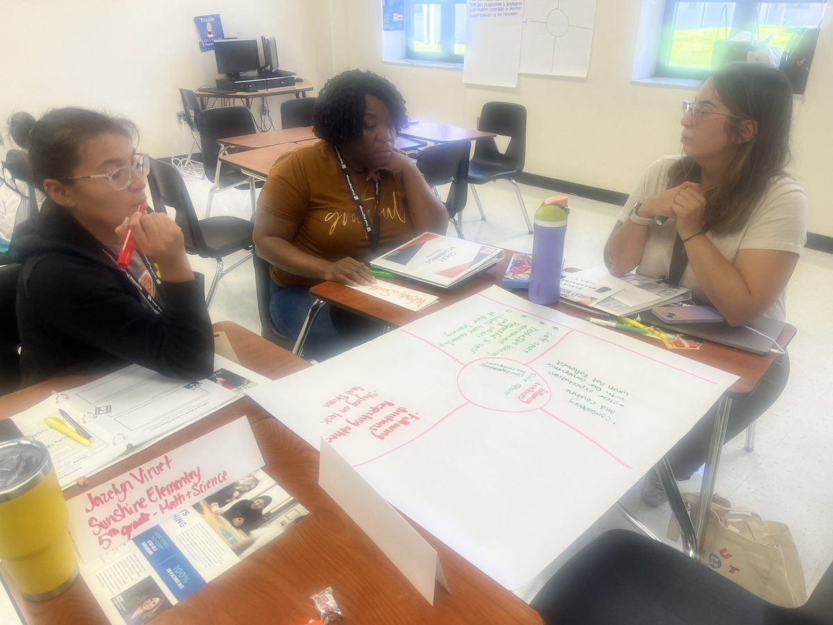 Day 4 of Great Beginnings! The “Black Backpacks” team is rocking their learning and ready to tackle the 2024-2025 school year! #ocpsPL #ocpsinduction