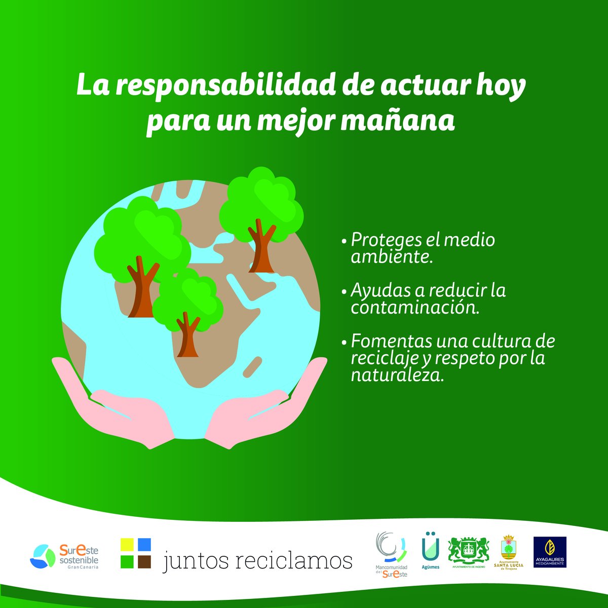 Cuida los contenedores marrones: ¡son clave para nuestro futuro verde! 🌿🚮

Los contenedores marrones son elementos que contribuyen a la sostenibilidad y al usarlos correctamente, también le damos una vida útil a los residuos naturales.