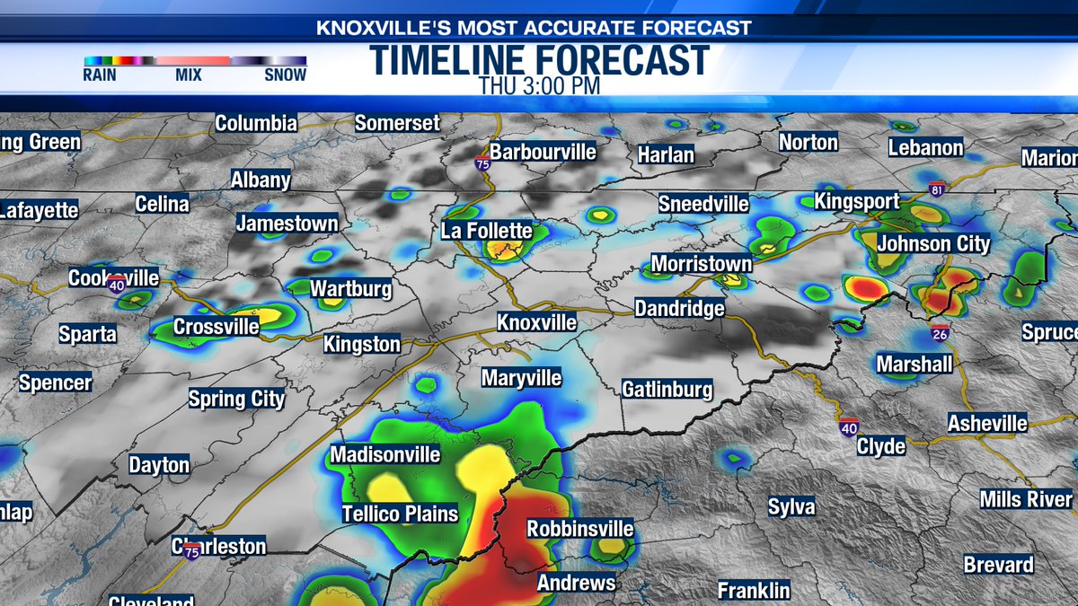 VictoriaCavWx's tweet image. Scattered showers and thunderstorms are expected today. Some may produce some heavy rainfall and gusty winds, but the overall severe weather risk is limited. #TNwx #WATEwx
