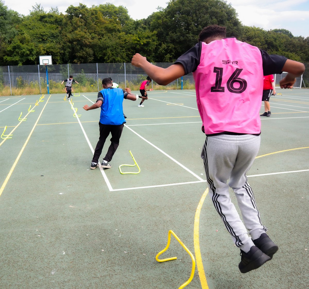 Sports day is in full swing here at Lea Manor! Athletics, Tug-of-War, Football, and even a sports quiz are today's events.

Which tutor group will come out on top and win the coveted Lea Manor Sports Day trophy?