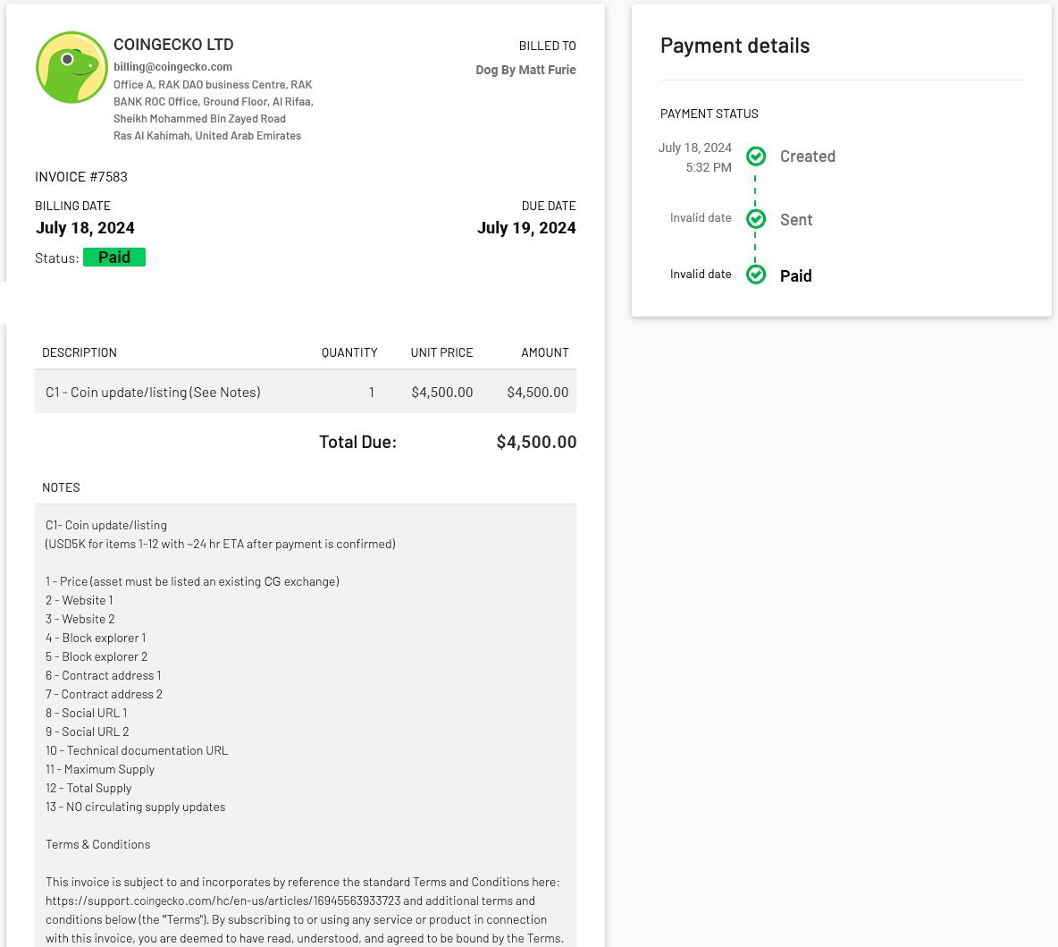 $BONE <a href="/coingecko/">CoinGecko</a> Fast Track Listing Paid

Team is fully committed to push $BONE where it belong.

Stay Convicted Into $BONE