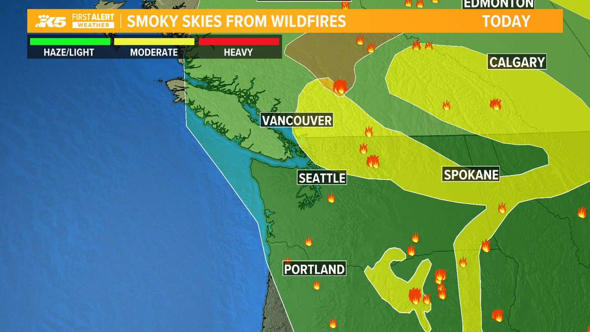 AshleyRuizWx's tweet photo. Lightning from Wednesday night caused a new #wildfire near Easy Pass trailhead, which is east of #DiabloLake. North Cascades Highway is now closed between MP 148 near Granite Creek bridge and MP 158 east of Rainy Pass trailhead #wawx
@KING5Seattle https://t.co/7GGU5TBtLC
