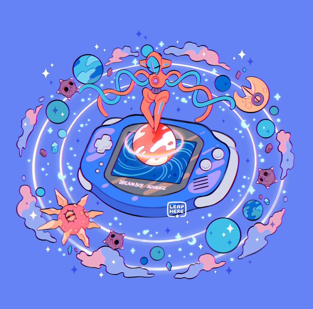 「Deoxys' Red Planet  」|✧ Leaphereのイラスト