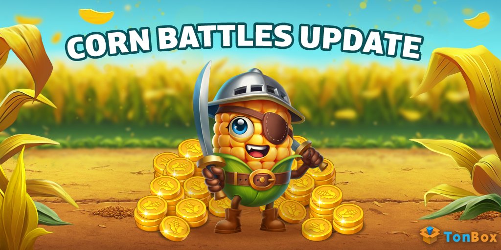 corn_battles's tweet photo. 🌽New Update Available🌽

Corn Battlers, now you have more opportunities to increase your AFK coins profit: 

🔸 The amount of AFK coins profit now depends on the total number of your Corn Heroes and their upgrade levels. 
🔸 Collect as many Corn Heroes as possible, upgrade them, and earn even more coins! 
🔸Now you can upgrade the level of your AFK coins profit. Use a new special interface for this.  

🤩Hurry up and log into the game to see it and increase your AFK coins profit. See you on the corn battlefield!🌽⚔️

Oh, by the way!🤫 Don’t forget - Corn chests are coming. Stay tuned😉

by @tonboxme