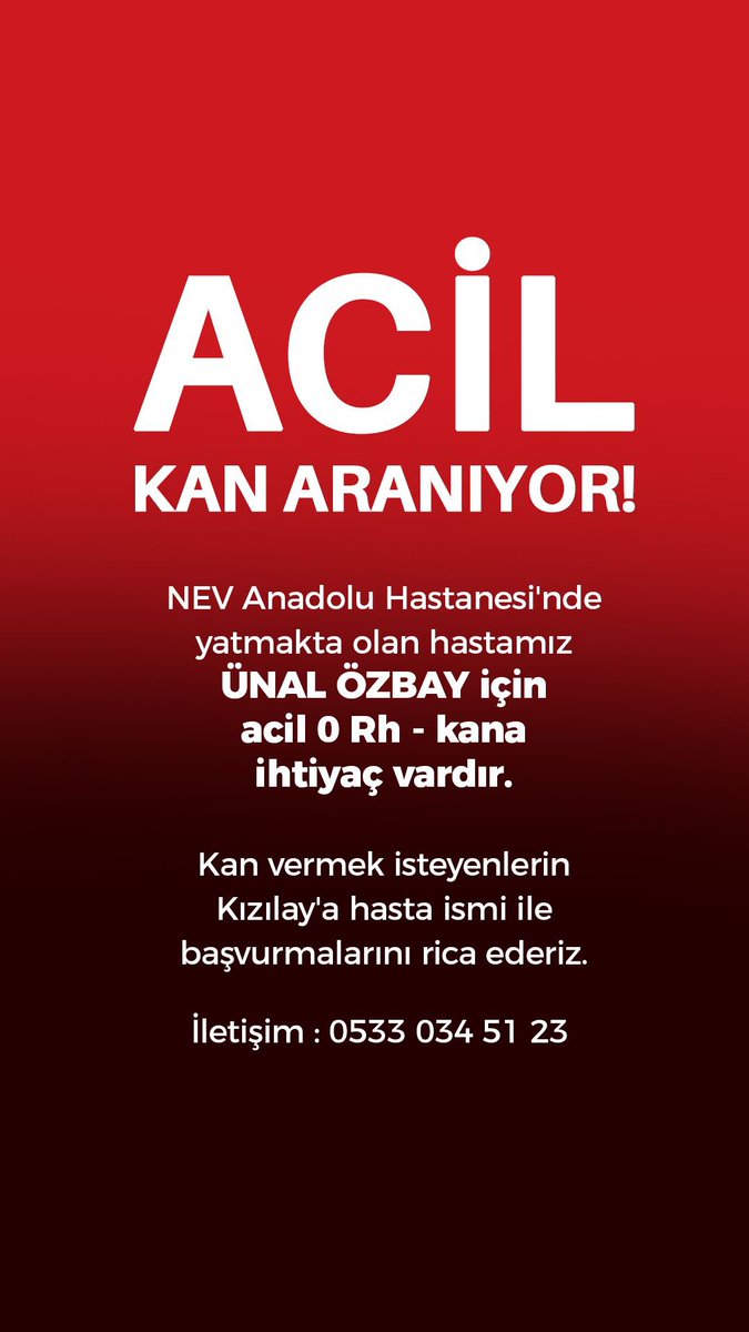 ACİL KAN !!!! <a href="/kancanverbursa/">kanvercanverbursa</a>