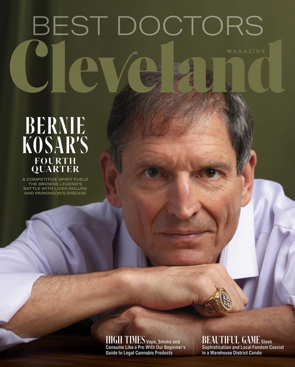 Last week, <a href="/BernieKosarQB/">Bernie Kosar</a> told <a href="/ClevelandMag/">Cleveland Magazine</a> that he faces liver disease, a transplant and Parkinson’s. 

In this month’s cover story, we explore his condition, holistic treatments, and his longtime battles with physical and mental health. clevelandmagazine.com/health/article…
