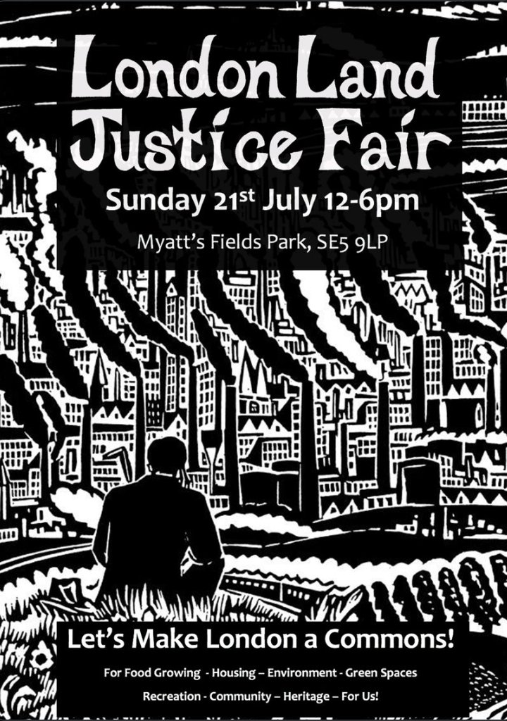 ubeleinitiative's tweet photo. We're going to be at the London Land Justice Fair with People's Land Policy @plandpolicy this weekend.  Let's make London a commons! 

For food growing, housing, environment, green spaces, recreation, community, heritage, for all of us! https://t.co/Ep4nv7WEVw