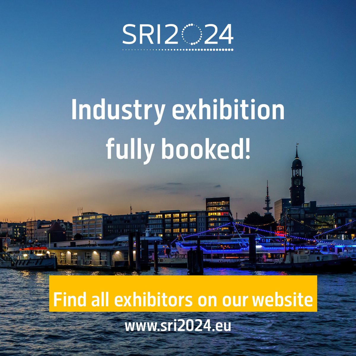 SRI_Conference's tweet image. Along the SRI2024 conference in Hamburg, we are happy to present an industry exhibition with 56 suppliers for the instrumentation of SR and FEL sources.
Interested? – Have a look at our website: sri2024.eu/industry_exhib…

#sri2024hamburg #photonscience #lightsources