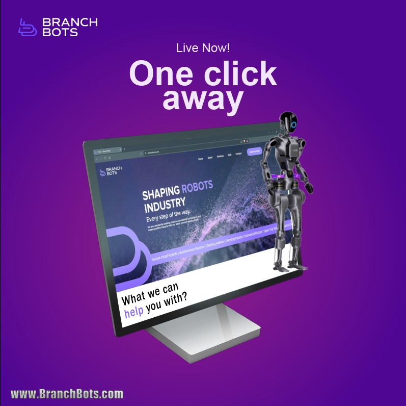 Branch_Bots's tweet photo. "Welcome to BranchBots! Transform your workplace with robotic assistants. Visit our site now to discover how automation can boost your productivity!"
For more details contact our email or visit our website.
info@branchbots.com
https://t.co/F71X2szBxv
😍😍😍 https://t.co/mD51iphIP7