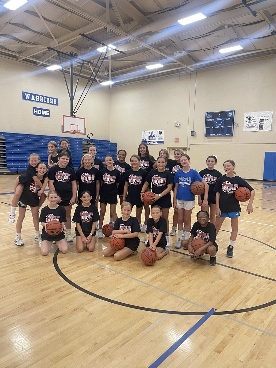 buckeyeelitebb's tweet photo. Buckeye Elite Youth Summer Day Camp 
🏀Instruction- Skill work-Scrimmage-Lunch-Games-Music🏀Thank you to camp leaders: Ava, Charlotte, Taylor &amp; Gabby https://t.co/QjaYoIl7jr