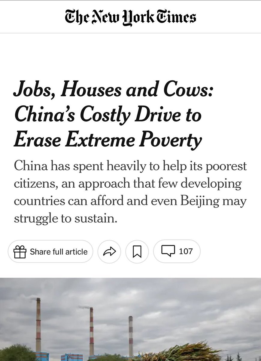 CarlZha's tweet photo. China eliminated extreme poverty BUT AT WHAT COST!!!???

- NYT https://t.co/X847LTfG4j