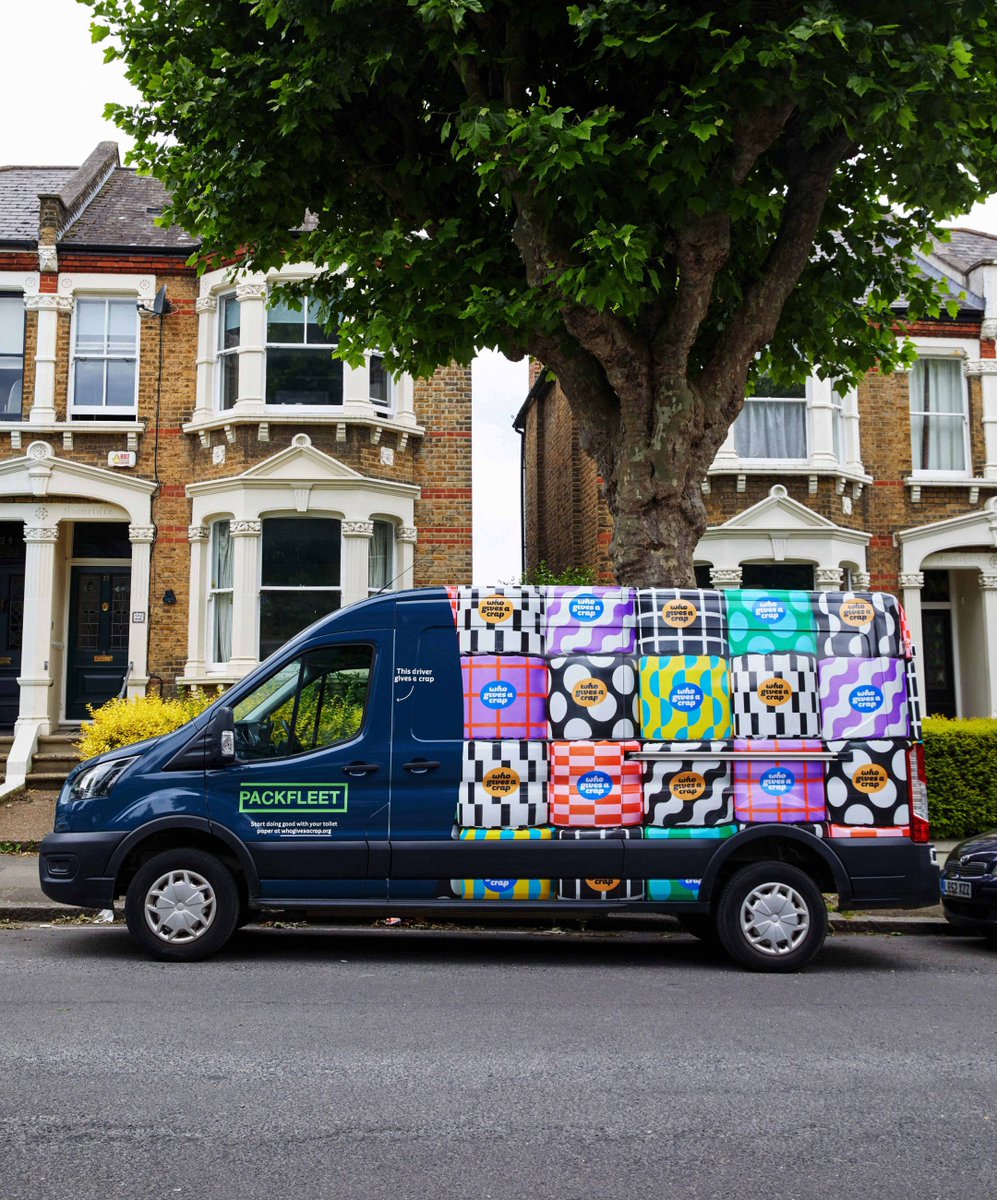 Packfleet (@packfleet) on Twitter photo How customer obsessed are we?
We're 'let's co-brand one of our vans' customer obsessed.
Introducing our Packfleet x Who Gives A Crap van π
Coming to a street near you...
<a href="/WhoGivesACrapTP/">Who Gives A Crap</a> How customer obsessed are we?
We're 'let's co-brand one of our vans' customer obsessed.
Introducing our Packfleet x Who Gives A Crap van π
Coming to a street near you...
<a href="/WhoGivesACrapTP/">Who Gives A Crap</a>