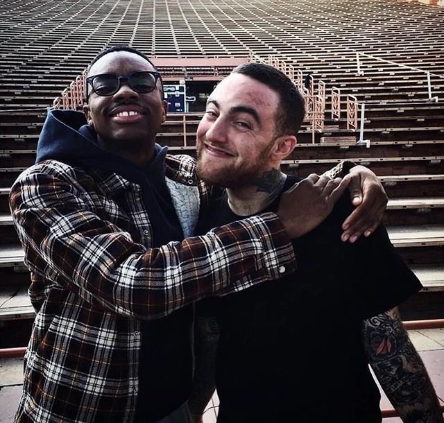 ByDobson's tweet photo. Vince Staples &amp; Mac Miller https://t.co/9OdZiFMQja