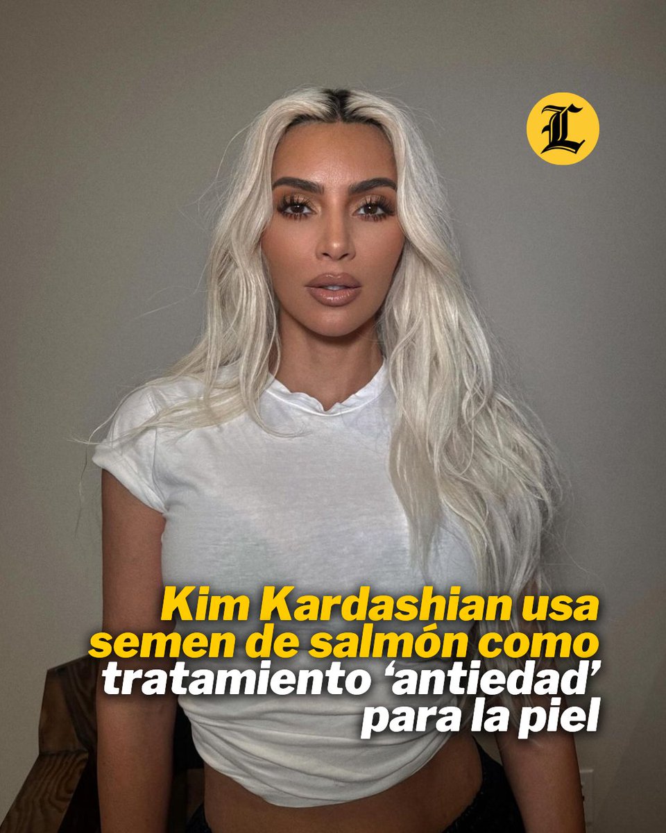 “Me han hecho un tratamiento facial con esperma de salmón. Me han inyectado esperma de salmón por toda la cara”, dijo Kim Kardashian.

🔗listindiario.com/entretenimient…

#ListínDiario