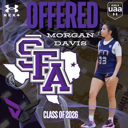 After a Great Conversation with <a href="/BishopLenbishop/">Len Bishop</a> I’m grateful to receive an offer from <a href="/SFAWBB/">SFA Women's Basketball</a> thank you for believing in me!! I look forward to building a relationships and learning more about the program!! <a href="/the_CoachWalker/">The_CoachWalker</a> <a href="/IFNGUAA/">Its Fox Nation GUAA</a>