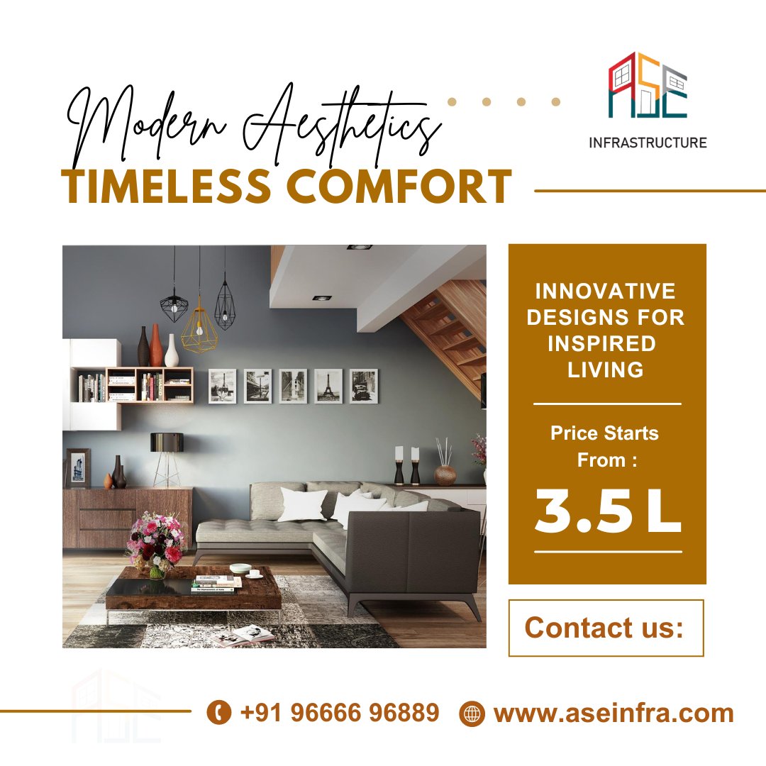 aseInfrastruct2's tweet photo. Find your oasis of calm. Explore our collection of serene interiors!
Call Us:+919666696889
Visit Us: https://t.co/m6fCc4B5Gb
#aseinfra #modernhome #HomeDecor #construction #InteriorInspiration #DesignInspiration #ModernLiving #HomeImprovement #Renovation #Architecture #Interior https://t.co/QHdjAzK8Tw