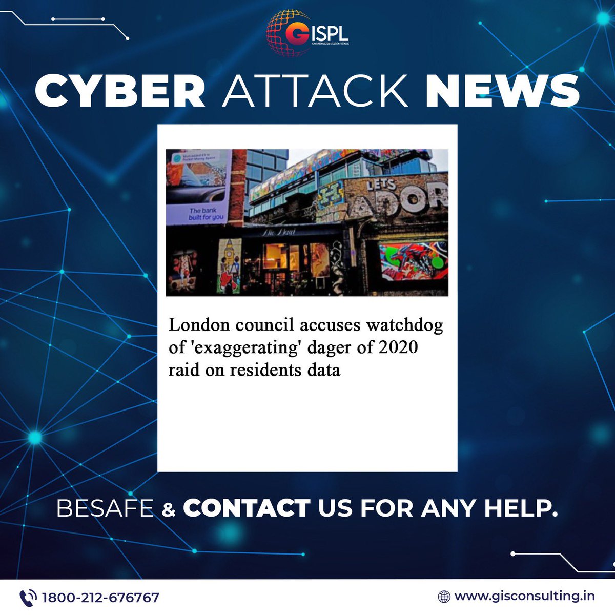 gispl_security's tweet photo. Amid controversy, a London council has accused a watchdog of ‘exaggerating’ the dangers of a 2020 raid on residents’ data. As the debate heats up, questions about data privacy and security continue to be at the forefront. What are your thoughts on the balance between vigilance. https://t.co/4QxzqIShXM