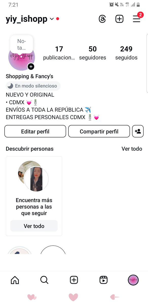Yiyiva1's tweet photo. @la_de_rh Hola! Tengo un emprendimiento pequeño, en el cual traigo cosas de tiendas de EU a buen precio :) y cuento con sistema de apartado. https://t.co/d6HzFMiE66