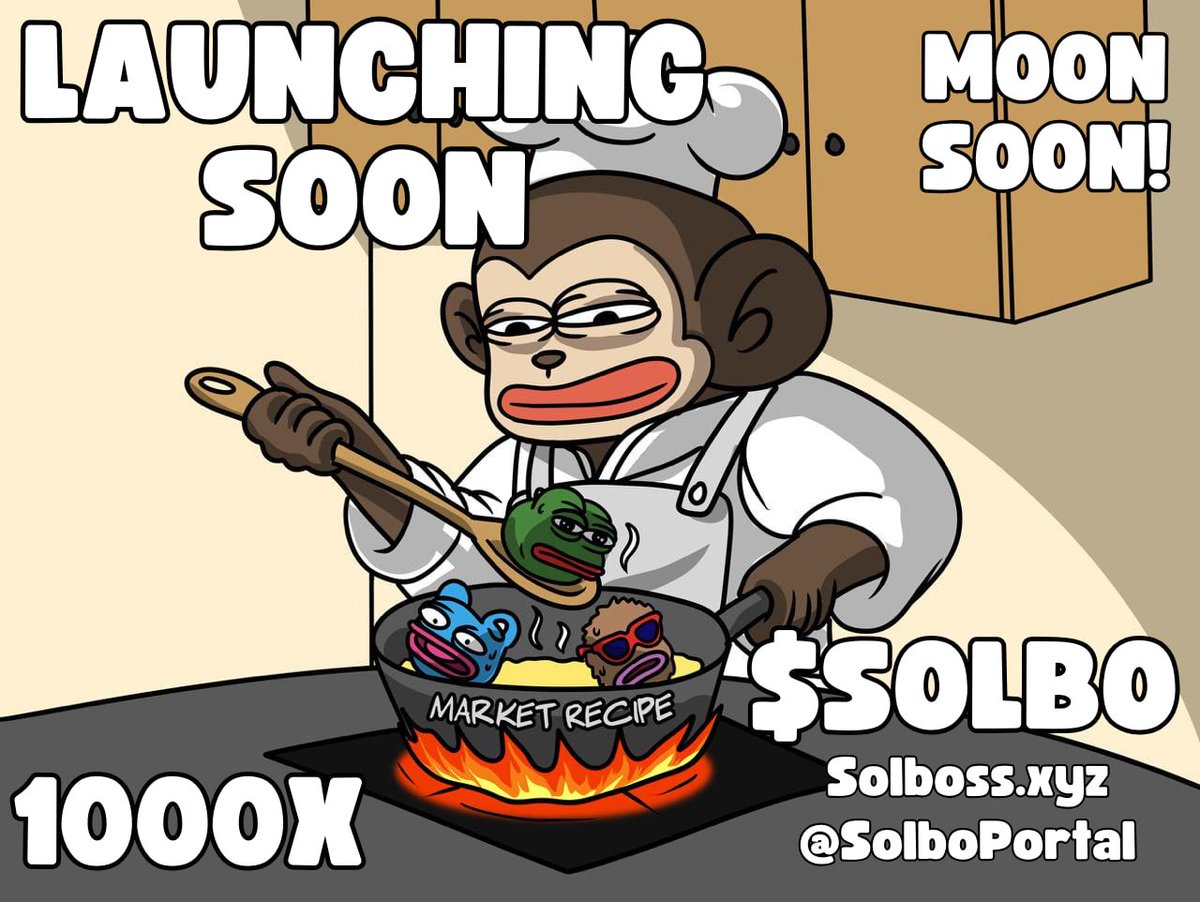 CryptoWhale1988's tweet photo. Get Ready for the #SolBoss Fairlaunch Presale!

The boss of the Solana Chain is here! SolBoss, the well-suited, money-orientated ape, is ready to take charge. Our team is thrilled to announce the launch of the highly anticipated #SolBoss ($SOLBO) project.

Join our community of enthusiastic and driven investors as we pave the way to new heights on the Solana Chain!

✅ +200 KOLs  
✅ Strategic Partnerships  
✅ Fast-Track to CMC and CG  
✅ Massive Marketing Blitz  
✅ CEX Listings Pre-Confirmed  
✅ Top Tier Web3 Marketing

Stay tuned for more updates and be part of the SolBoss revolution!

Telegram: https://t.co/dXfINZda3w
X: https://t.co/0TzPt28MSd
Website: https://t.co/b9vorC6Mb0
