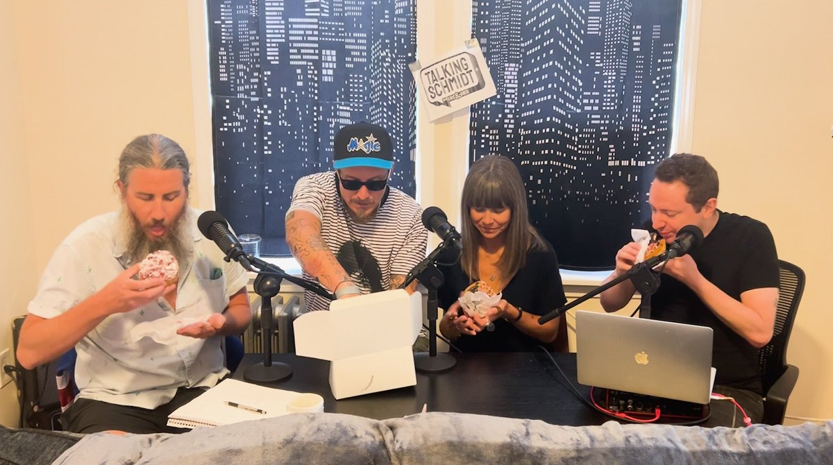 We did a crossover episode with <a href="/BotheringBand/">Bothering the Band Podcast</a>. Donuts by Peter Pan. Produced by <a href="/GregBurmeister/">Greg Burmeister</a> Check it out here: open.spotify.com/episode/1LIyG0…