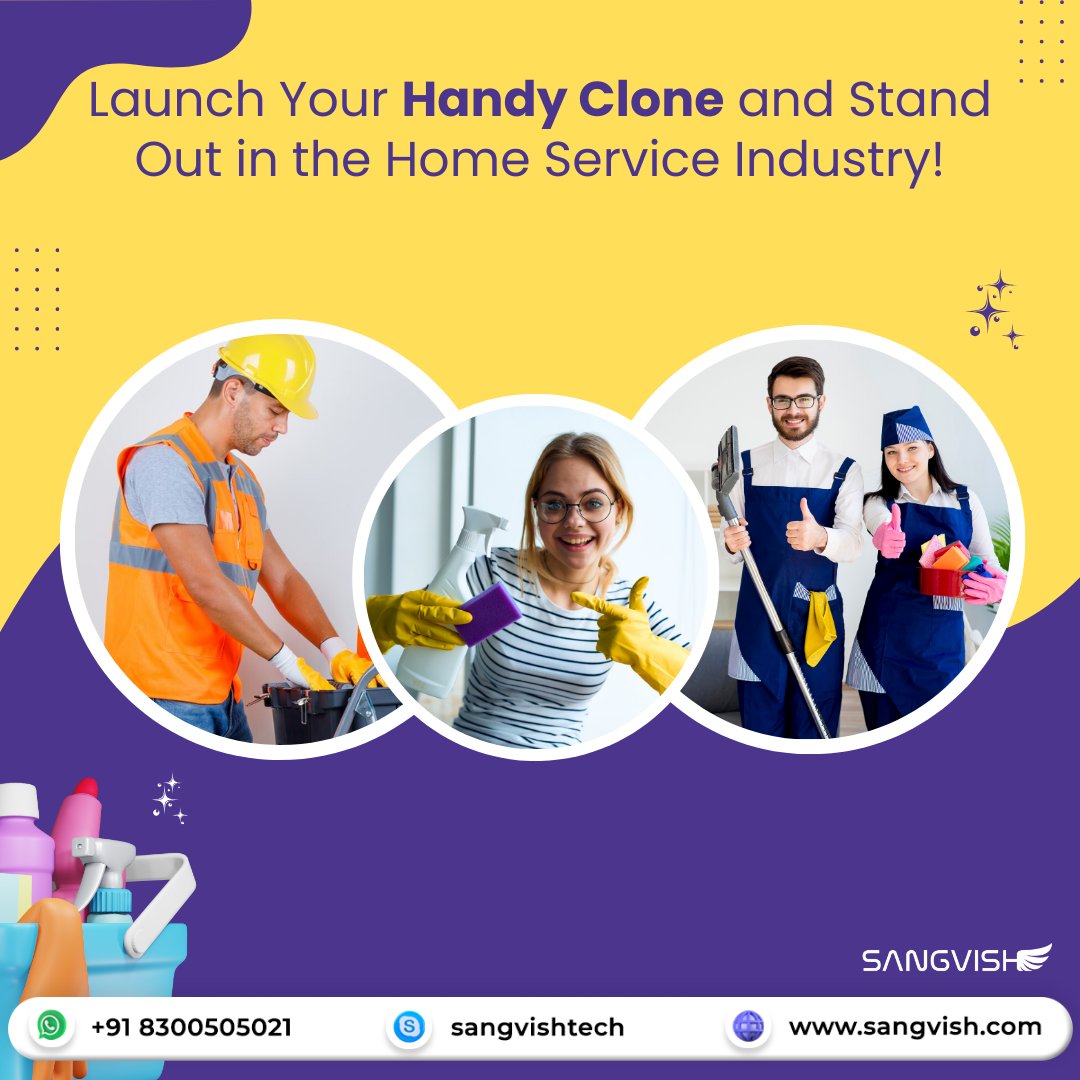 SangVishTech's tweet image. Launch your on-demand marketplace with our Handy clone script! Streamline services and connect users with professionals effortlessly. Ready to build the future of service marketplaces? 

visit: sangvish.com/handy-clone/

#OnDemandServices #HandyClone #MarketplaceScript #sangvish