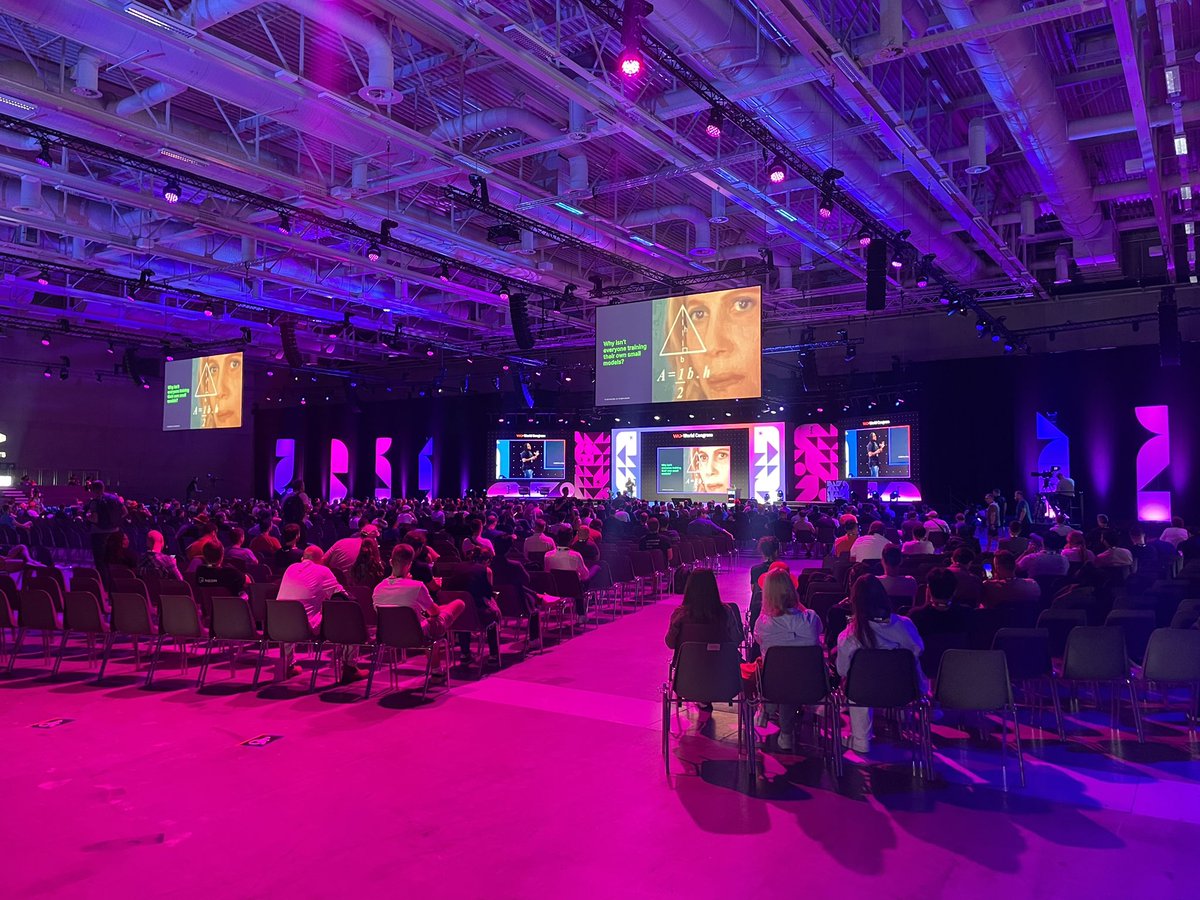 Mainstage is huge! <a href="/WeAreDevs/">WeAreDevelopers</a>
