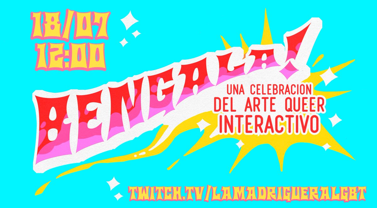 ¡Hoy ha tenido lugar el #Bengala con <a href="/Madriguera_lgbt/">La Madriguera LGBT+</a> ! ✨

Un evento en directo en #twitch en el que el trabajo de la gente queer y de identidades infrarrepresentadas han sido los protagonistas. 

Agradecidos de poder patrocinar iniciativas como esta junto con <a href="/videojuegosAEVI/">AEVI</a>😊