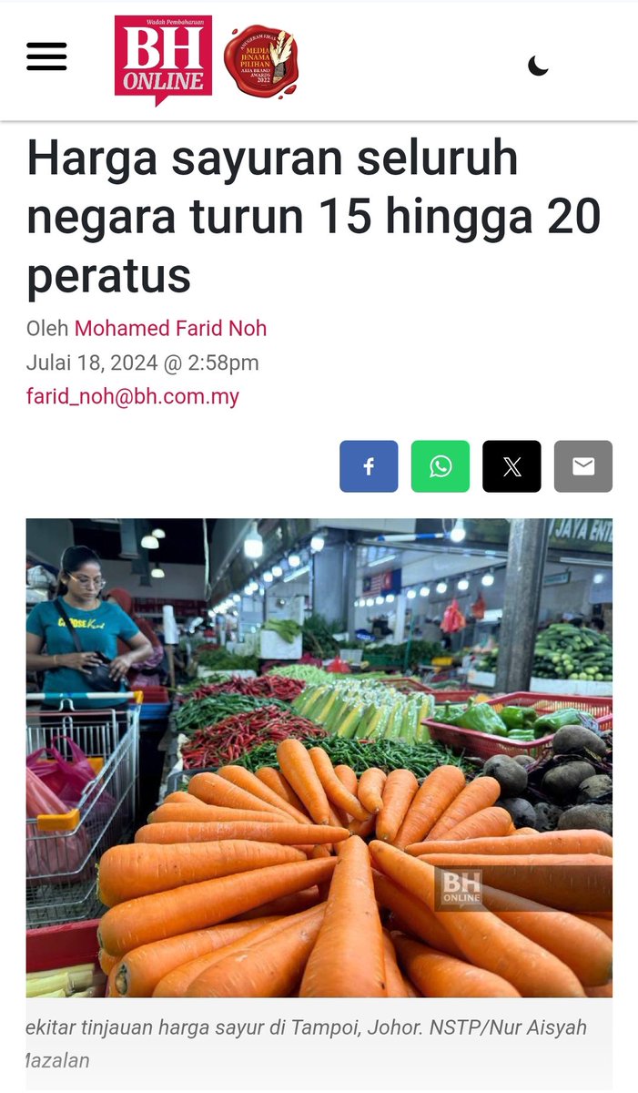 Alhamdulillah 

Berita ini tidak akan dikongsikan oleh walaun.

Mohon sebarkan.